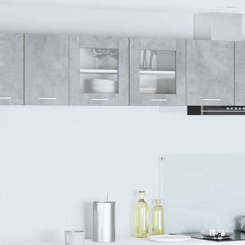 Viseći ormarić Zidne Riga Beton siva i bijela 80 x 31 x 40 cm Cijene