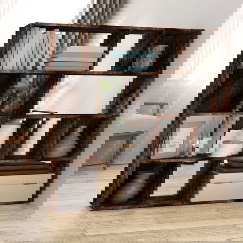 vidaXL Ormarić za knjige / sobna pregrada boja hrasta 105x24x102 cm Cijene