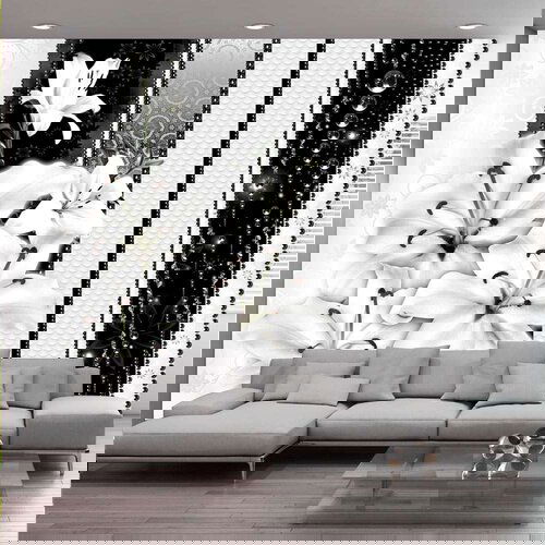  Tapeta - Crying lilies in white 200x140 Cijene
