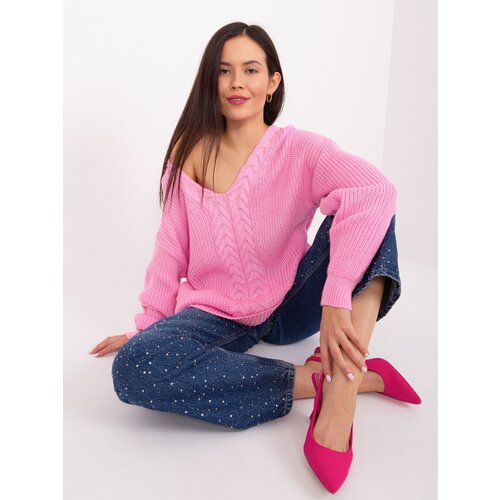 BADU Sweater-BA-SW-8028.77-pink Slike