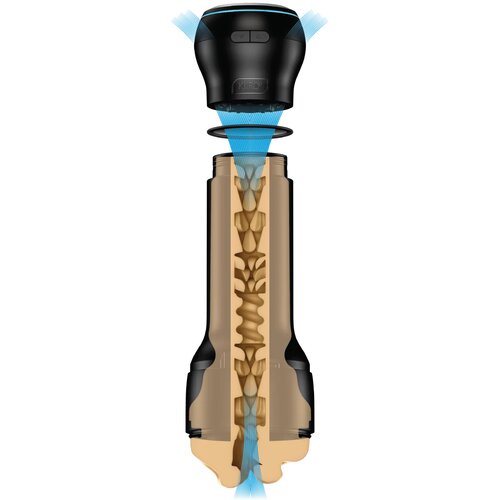 KIIROO PowerBlow & Feel Stroker Mouth Cene