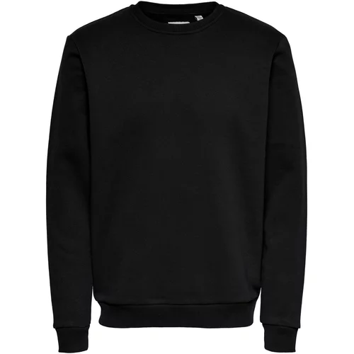 Only & Sons Sweater majica 'Ceres' crna