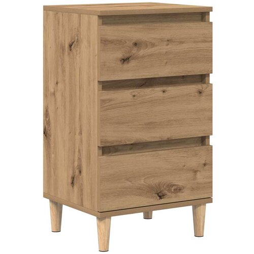  Noćni ormar Umjetnički hrast 40 x 35 x 70 cm Konstruirano drvo Slike