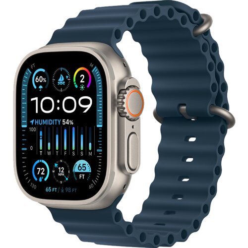 Apple Watch Ultra 2 LTE 49mm Titanium Case - Blue Ocean band Cijene