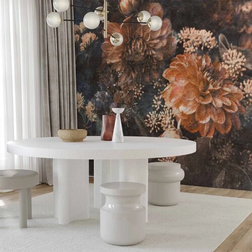  Foto tapeta - Retro Flowers - Third Variant 150x105 Slike