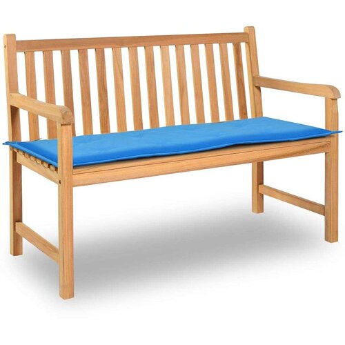  Blazina za vrtno klop modra 100x50x3 cm oxford tkanina, (20657477) Cene