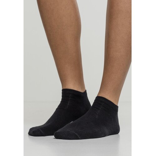 Urban Classics Logo No Show Socks 5-Pack black Slike
