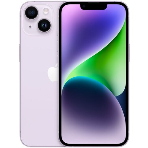 Apple mobitel iPhone 14, 128GB, Purple, mpv03sx/a Slike