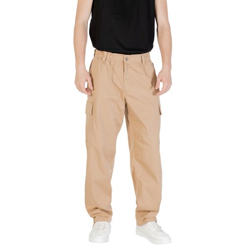 Calvin Klein Jeans Hlače REGULAR STRAIGHT CAR J30J327615 Bež Cene