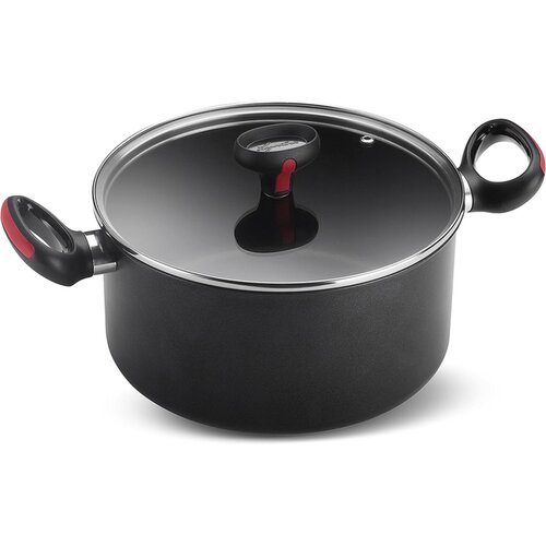 Lagostina visoka kozica s pokrovom La Linea Rossa 24 cm, dvo Cene