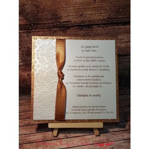  Poročna vabila KLASIK PORKLS 206 Cene