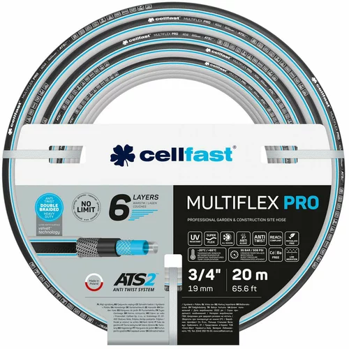 Cellfast Garden Hose Multiflex Pro ATS2 1 "30m, (21102515)