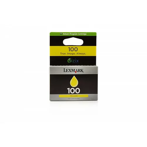 Lexmark kartuša 100 Yellow / Original