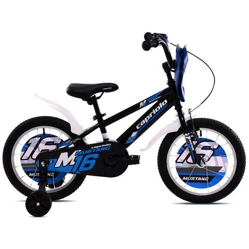 Capriolo bicikl za decu mustang, 16", crni Cene