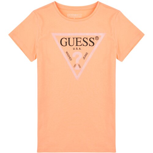 Guess T SHIRT Ružičasta Cijene