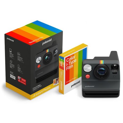 Polaroid NOW EVERYTHING BOX 3 črn fotoaparat + 8 fotografij, (21832673) Cene