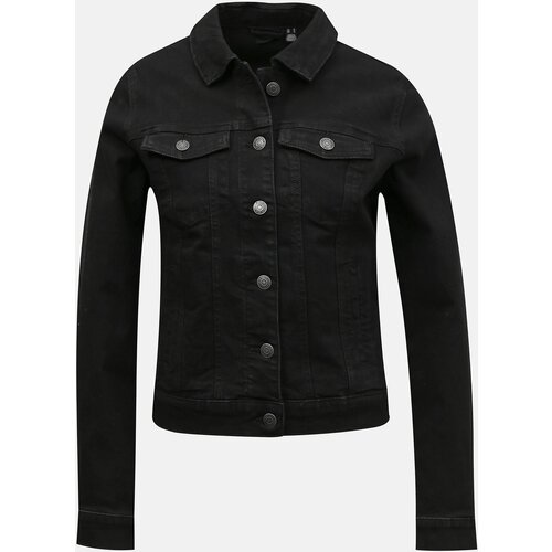 Vero Moda Black Denim Jacket Hot Soya - Women Slike