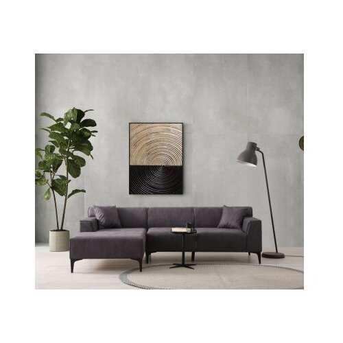 Atelier Del Sofa Kutna garnitura New Petra, L ugao, 250x69x145 cm, Antracit Cijene