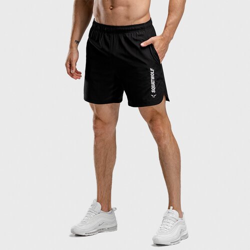 SQUATWOLF muški crni šorc warrior Slike