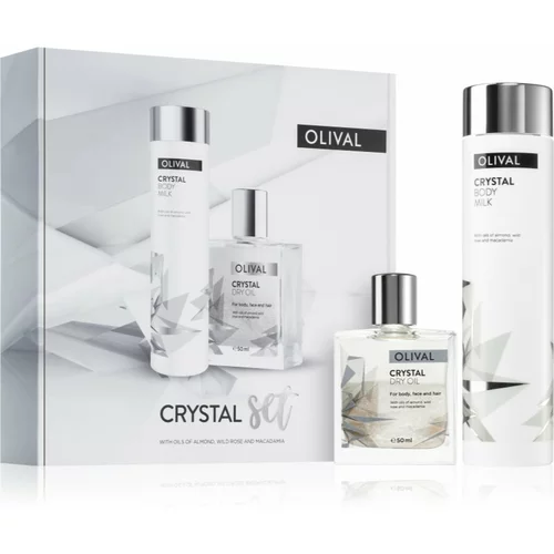 OLIVAL Crystal poklon set (za ishranu i hidrataciju)