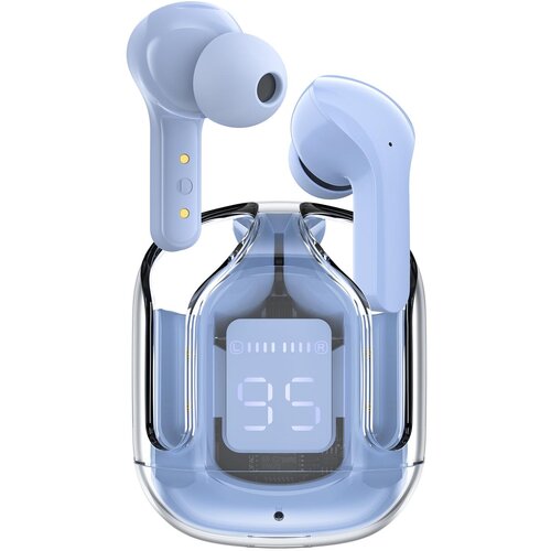 Acefast In-ear TWS Bluetooth brezžične slušalke svetlo modre barve, (21979776) Cene