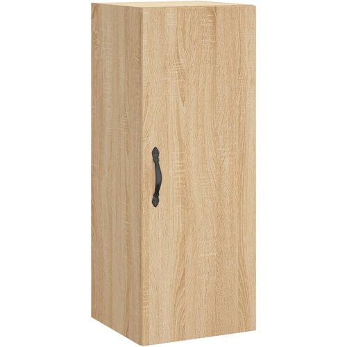  Visoka komoda hrasta sonome 34,5x34x180cm od konstruiranog drva Slike