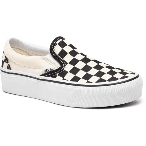 Vans Tenis superge Classic Slip-On P VN00018EBWW Blk&amp;amp;Whtchckerboard/Wht Slike