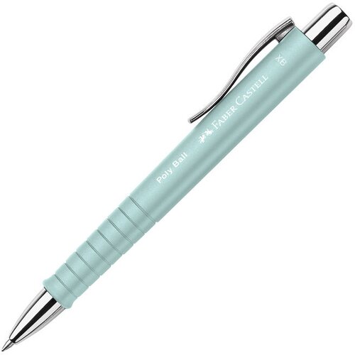 Olovka kemijska gumirana Poly Ball XB Faber Castell 241105 pastelno tirkizna - NL Cijene