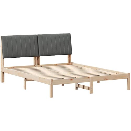 vidaXL konstrukcija postelje rjava 160 x 200 cm masivno borovo les, (5000084106) Cene