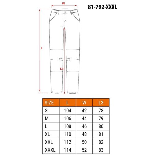  NEO tools 81-792-XXXL protective trousers Yellow Cijene
