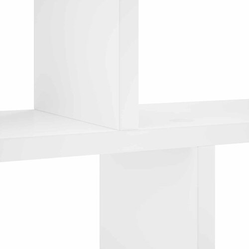  Zidna polica Bijela 100 x 17 x 45.5 cm prerađeno drvo Slike