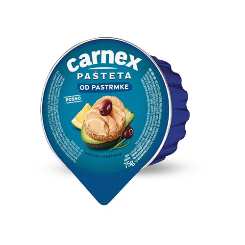 Carnex Riblja pa&amp;scaron;teta od pastrmke, 75g Slike