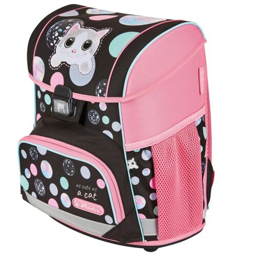  TORBA &amp;Scaron;KOLSKA ANATOMSKA LOOP CUTE CAT HERLITZ 50043149 * DO ISTEKA ZALIHA Slike