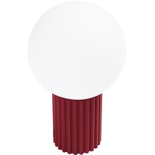 Sollux SL.1751 - Stona lampa HALO 1xG9/8W/230V prečnik 12 cm crvena Slike