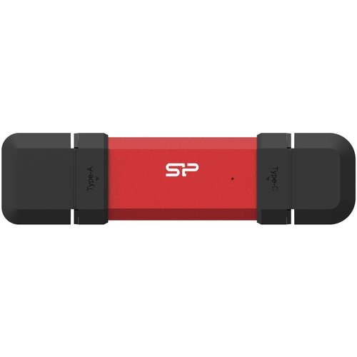 SSD Portable Silicon Power DS72 - 250 Go USB 3.2 Gen 2 Type-C/Type-A - Vitesse 1050 Mo/s - Design Métal Rabattable