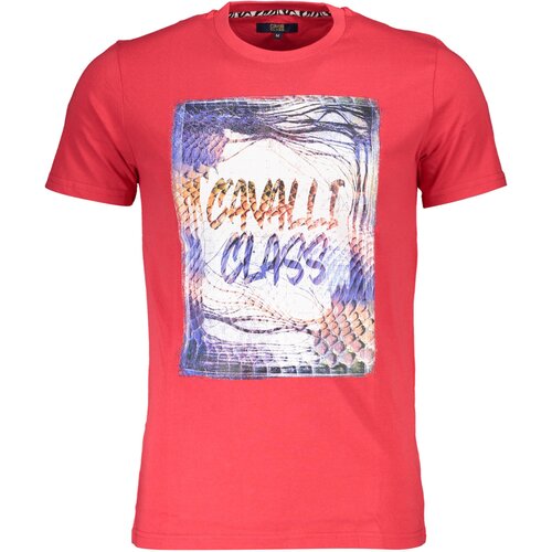 Cavalli Class SHORT SLEEVE T-SHIRT MEN RED Cene