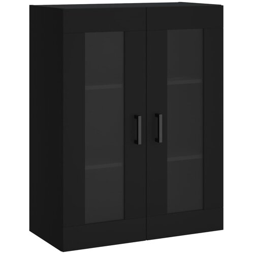 Maison Chic Stenska omarica - Zidna omarica črna 69,5x34x90 cm iu480, (22063571) Cene