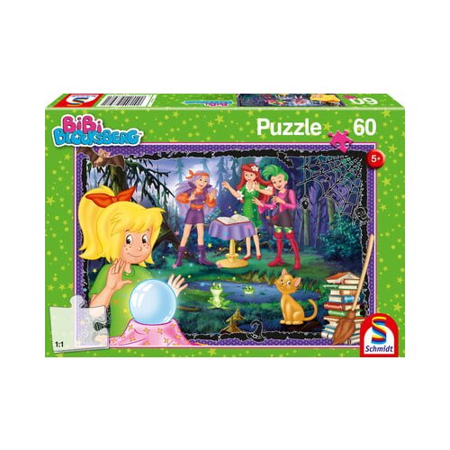 Schmidt Spiele Puzzle - Bibi Blocksberg - Popolnoma očarana!, 60 delov Slike