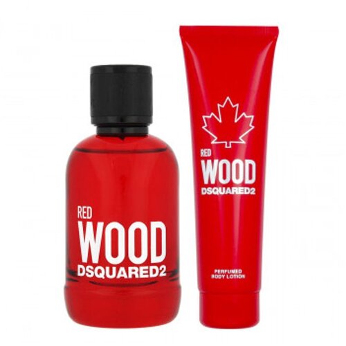 Dsquared2 Red Wood EDT 100 ml + BL 150 ml (woman) Slike