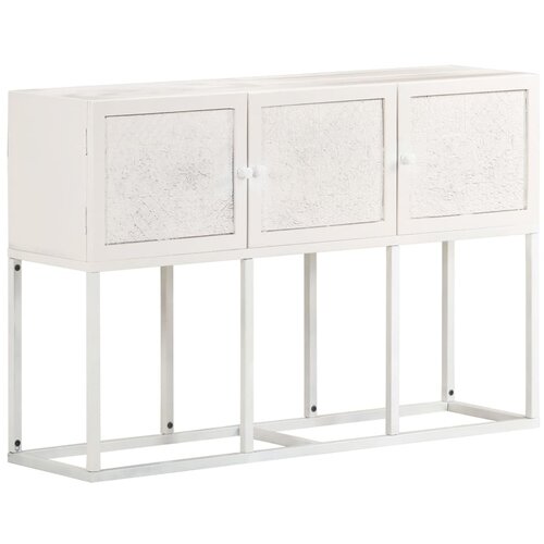 vidaXL Komoda 115x30x76 cm trden mangov les Cene