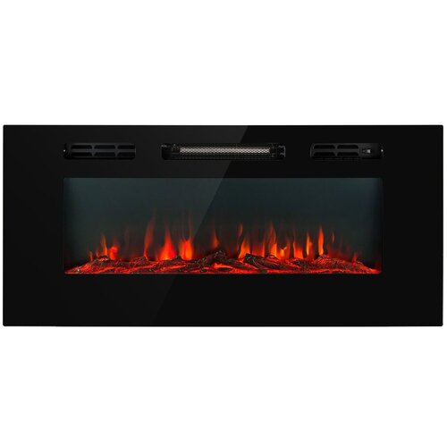 Klarstein Galeras, vgradni in stenski električni kamin, 1800 W, LED, 3 barve, časovnik Cene