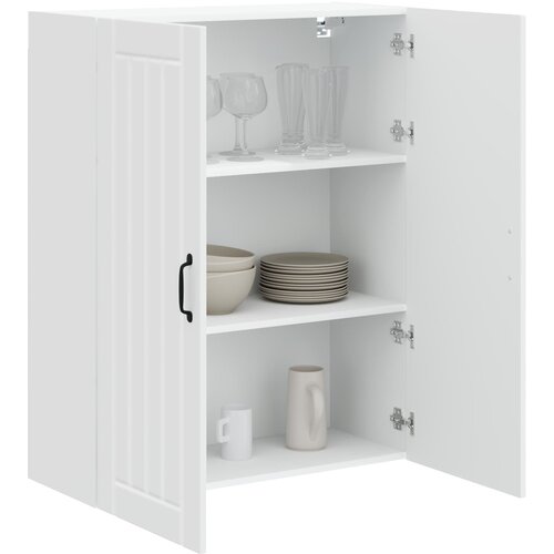  Ormar za Zid Lucca Bijela 80 x 31 x 100 cm Konstruirano drvo Slike