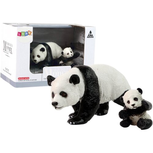  Set of 2 Panda Figures with a Young Panda Animals of the World Series Cijene