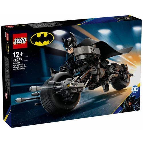 Lego 76273 Konstrukcijska figura Batman™ in netopirski-pod-motor