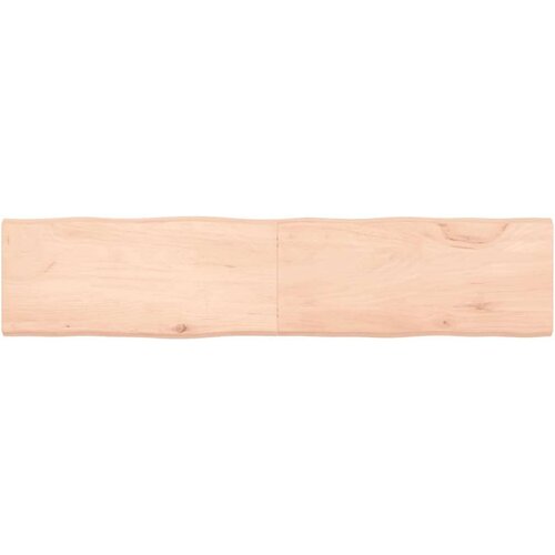 Stolna Mizna plošča 180x40x(2-4) cm neobdelana hrastovina naraven rob Cene