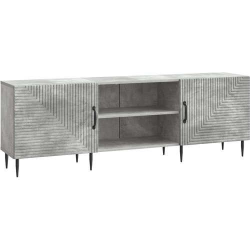  ormar 150 x 31 x 50 cm Betonska siva Konstruirano drvo Slike