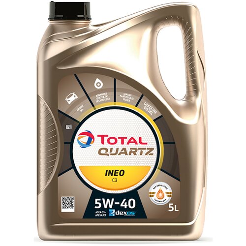 Total quartz ineo C3 motorno ulje 5W40 5L Cene