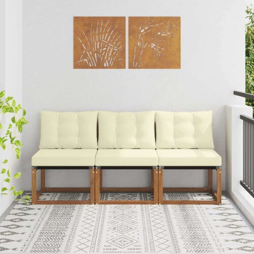 3 Kos Zunanja srednja sofa, (5000300757) Slike