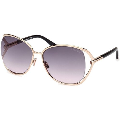 Tom Ford Marta FT1091 28B ONE SIZE (62) Zlata/Siva Slike