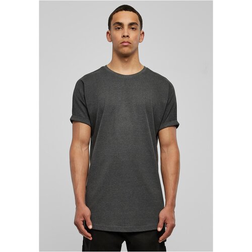 Urban Classics Men's T-shirt Turnup Tee - grey Cene